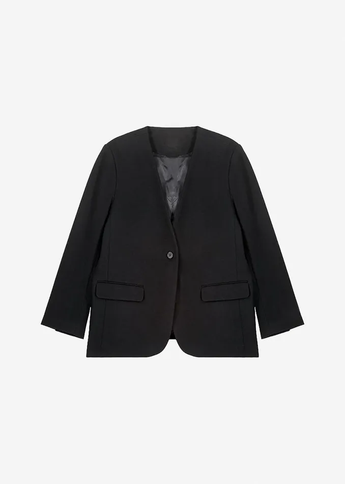 The Frankie Shop Dira Blazer 8211 Black Shop Suits