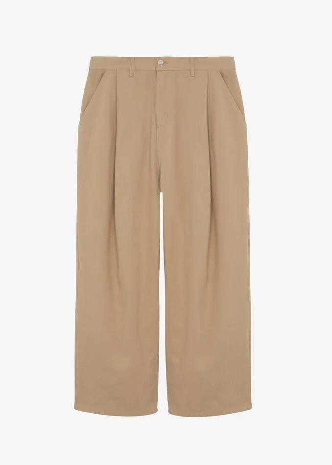 The Frankie Shop Drew Denim Pants 8211 Beige Shop Clothing