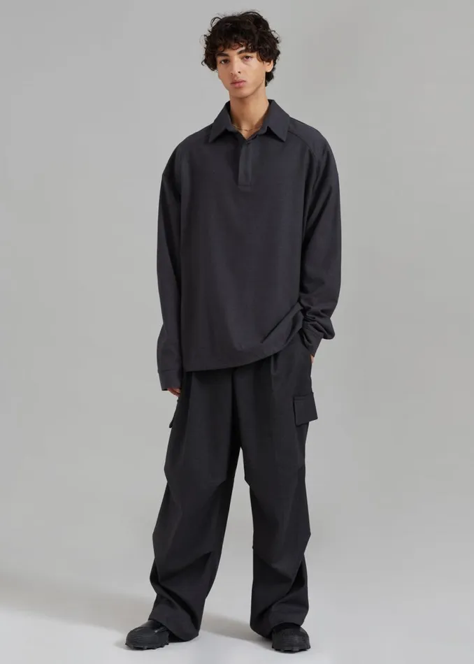The Frankie Shop Flint Cargo Pants 8211 Grey Shop Clothing