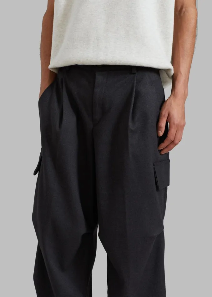 The Frankie Shop Flint Cargo Pants 8211 Grey Shop Clothing