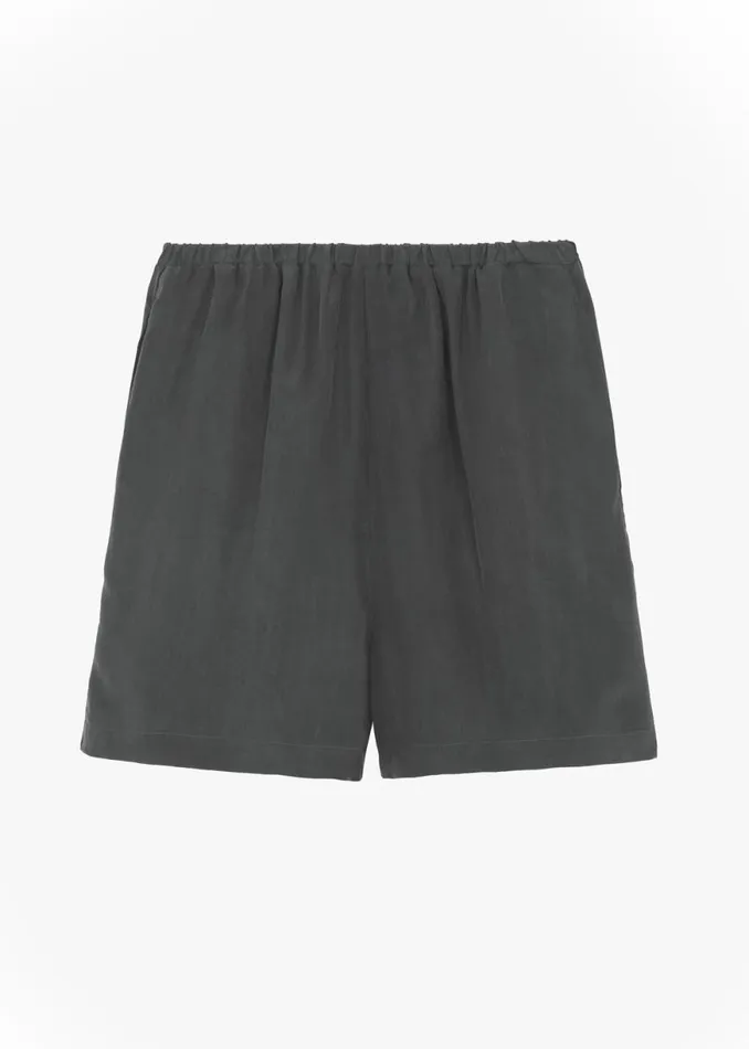 The Frankie Shop Haneul Shorts 8211 Charcoal Shop Bottoms