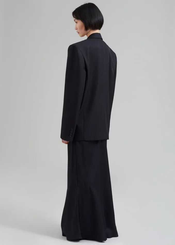 The Frankie Shop Jun Blazer 8211 Black Shop Outerwear
