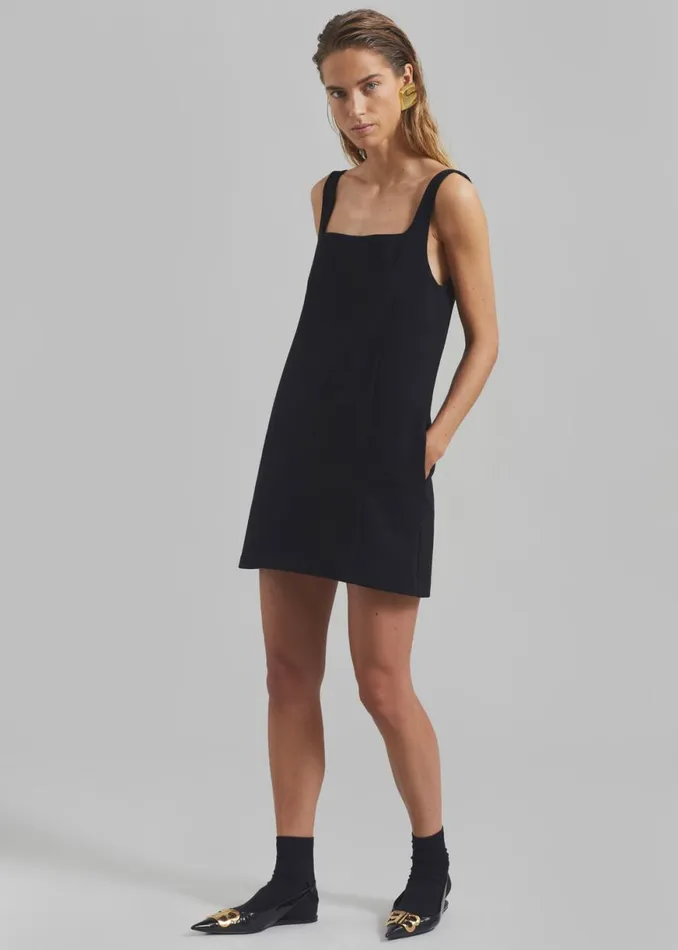 The Frankie Shop May Mini Dress 8211 Black Shop Clothing