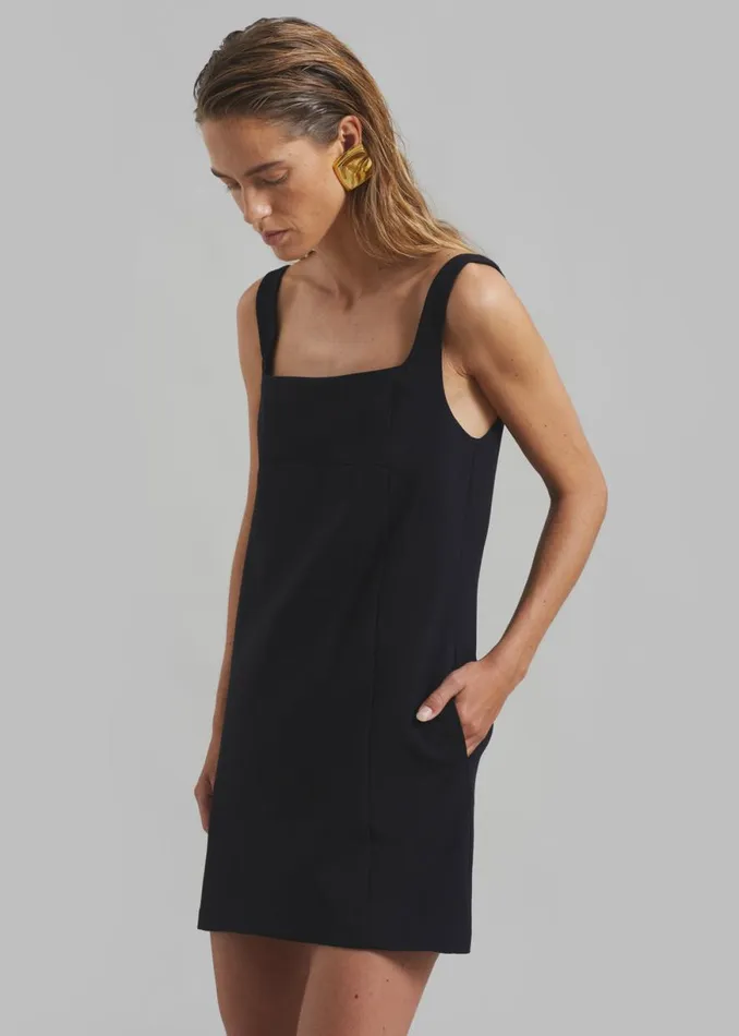 The Frankie Shop May Mini Dress 8211 Black Shop Clothing