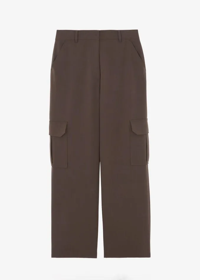 The Frankie Shop Narci Cargo Pants 8211 Brown Shop Clothing