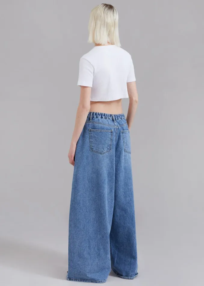 The Frankie Shop Nico Cropped Tee 8211 White Shop Clothing