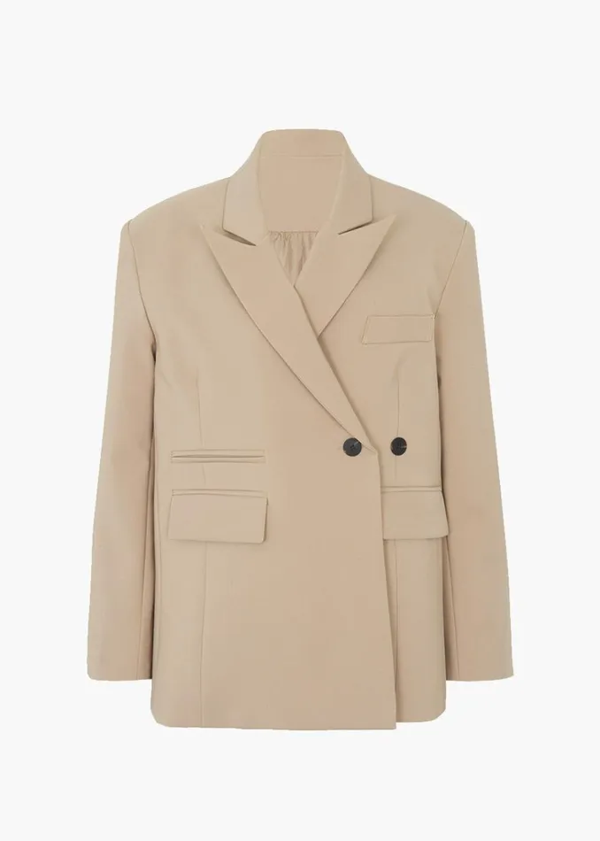 The Frankie Shop Paige Blazer 8211 Beige Shop Suits