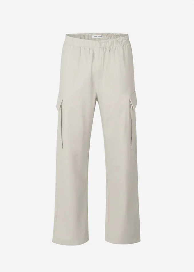 The Frankie Shop Samse and Samse Jabari Cargo Trousers 8211 Oatmeal Shop Clothing