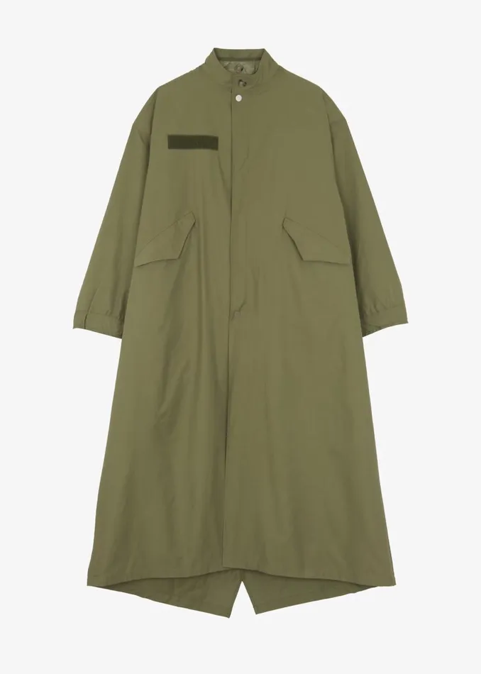 The Frankie Shop Skive Double Layer Parka 8211 Olive Shop Outerwear