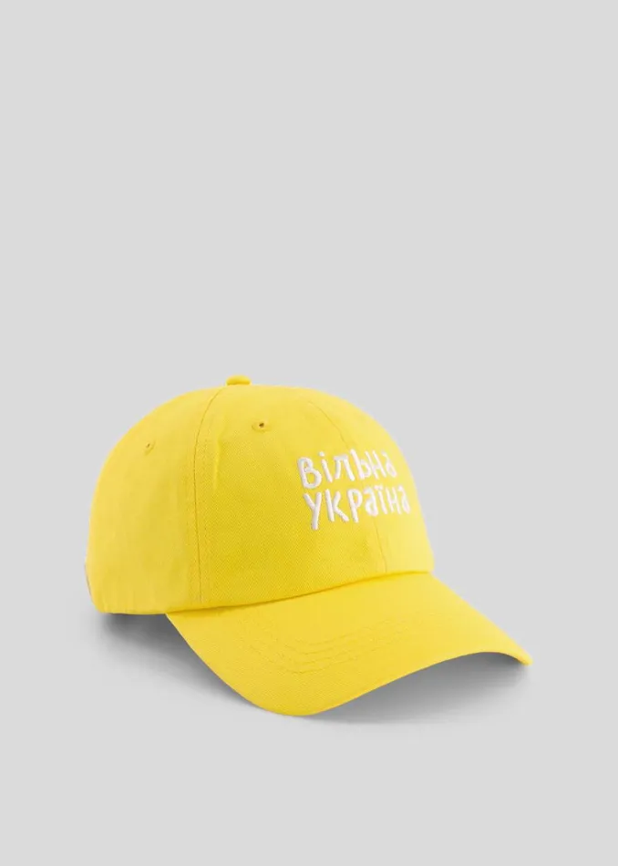 The Frankie Shop X Thomas Llu Free Baseball Cap 8211 Yellow Shop Accessories