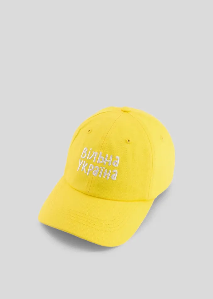 The Frankie Shop X Thomas Llu Free Baseball Cap 8211 Yellow Shop Accessories