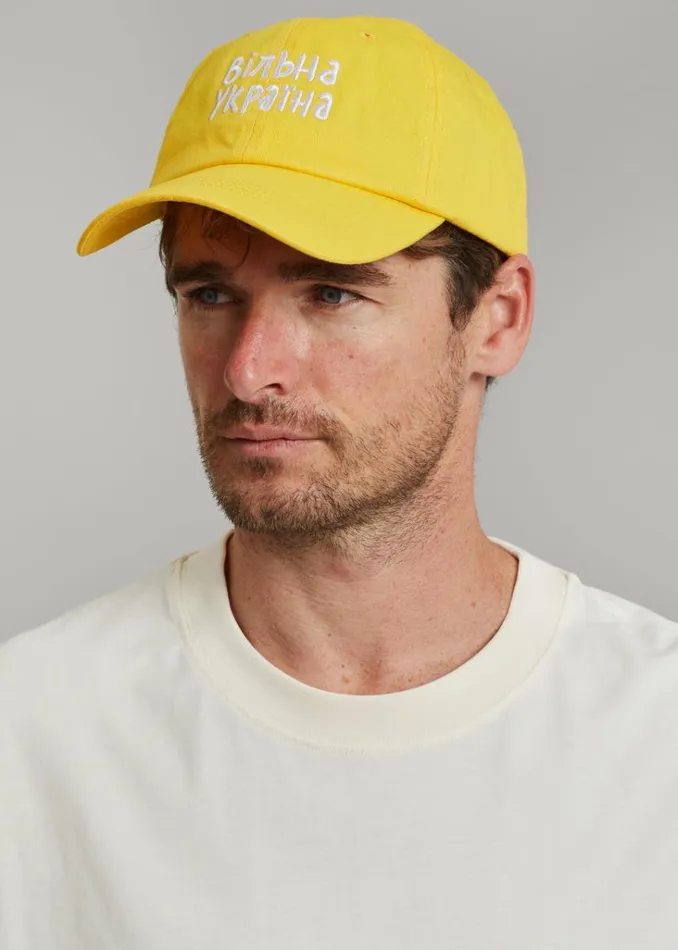 The Frankie Shop X Thomas Llu Free Baseball Cap 8211 Yellow Shop Accessories