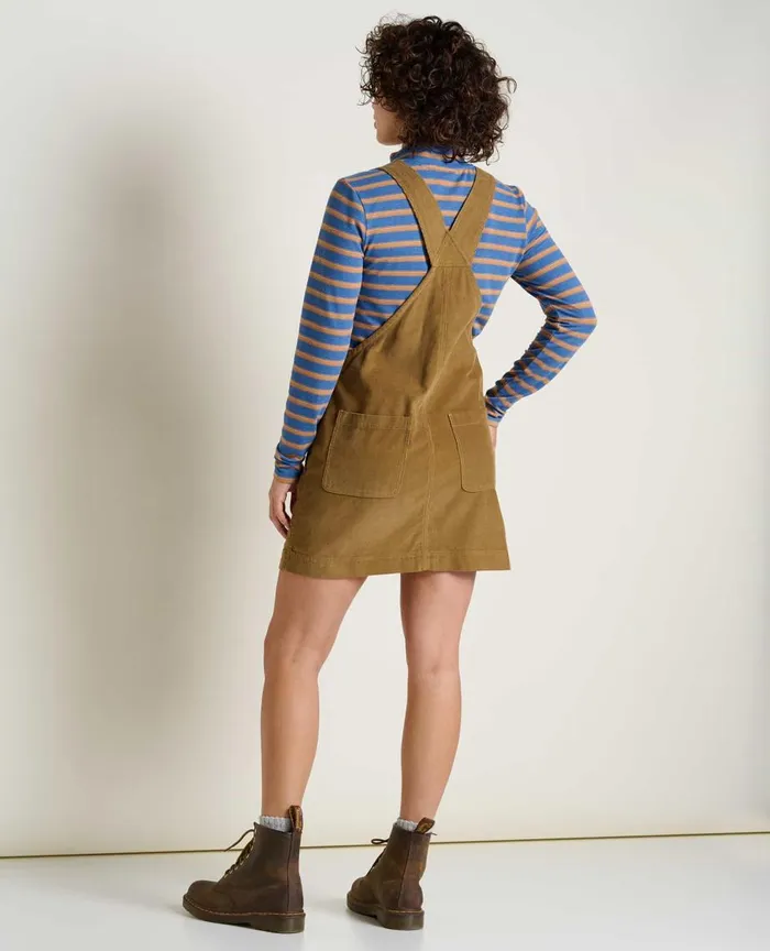 ToadandCo Dresses Scouter Cord Jumper Honey Brown 8211 Women039s