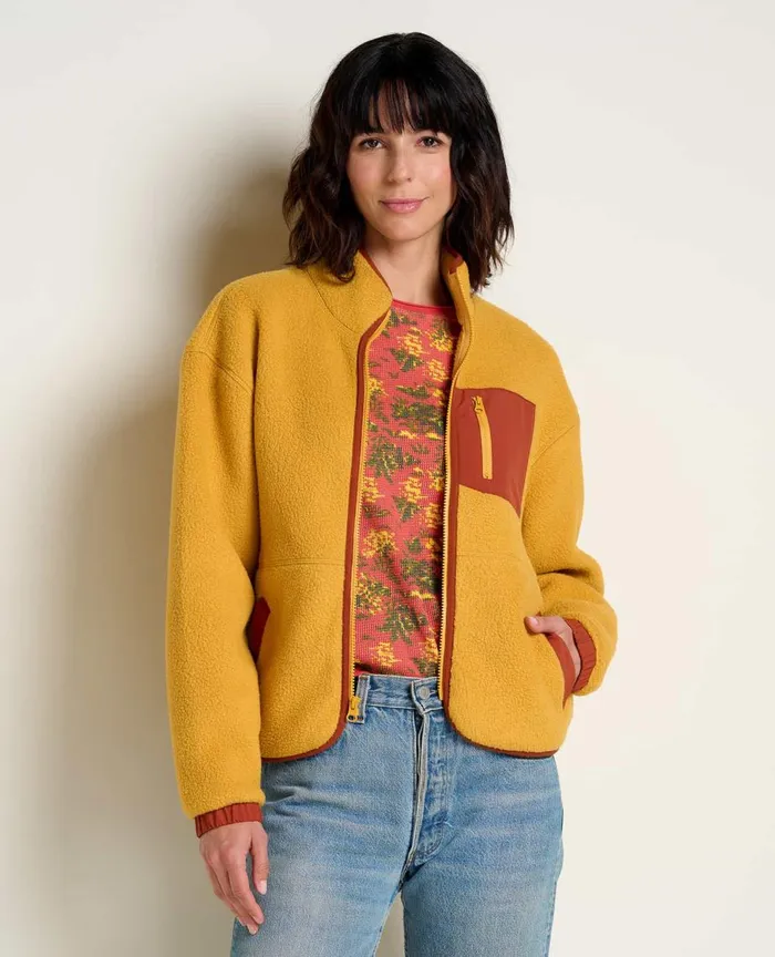 ToadandCo Jackets and Layers Women039s Campo Fleece Jacket Acorn 8211 Women039s