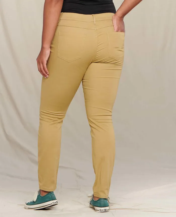 ToadandCo Pants Earthworks 5 Pocket Skinny Pant Mantis 8211 Women039s