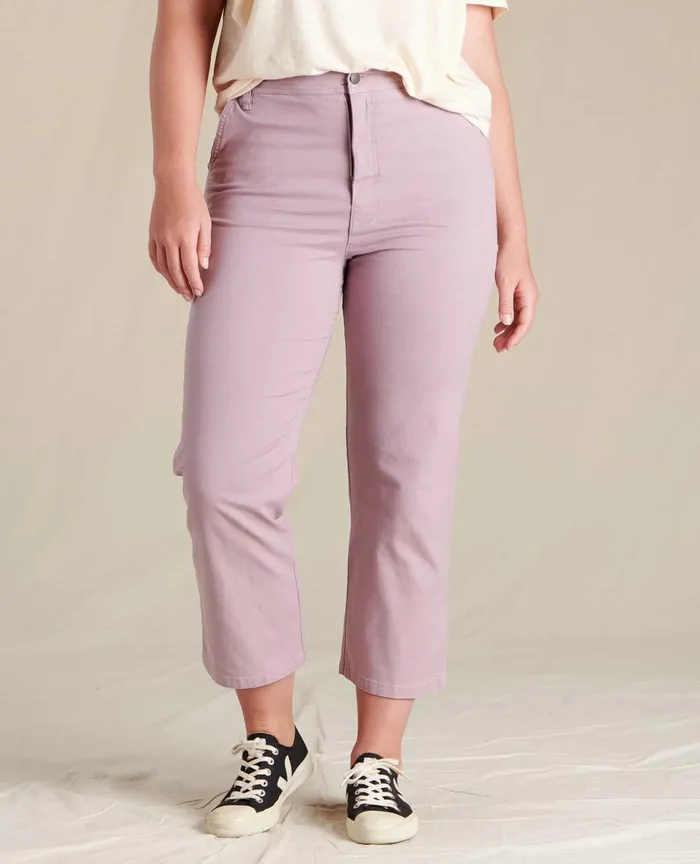 ToadandCo Pants Earthworks High Rise Pant Faded Lilac 8211 Women039s