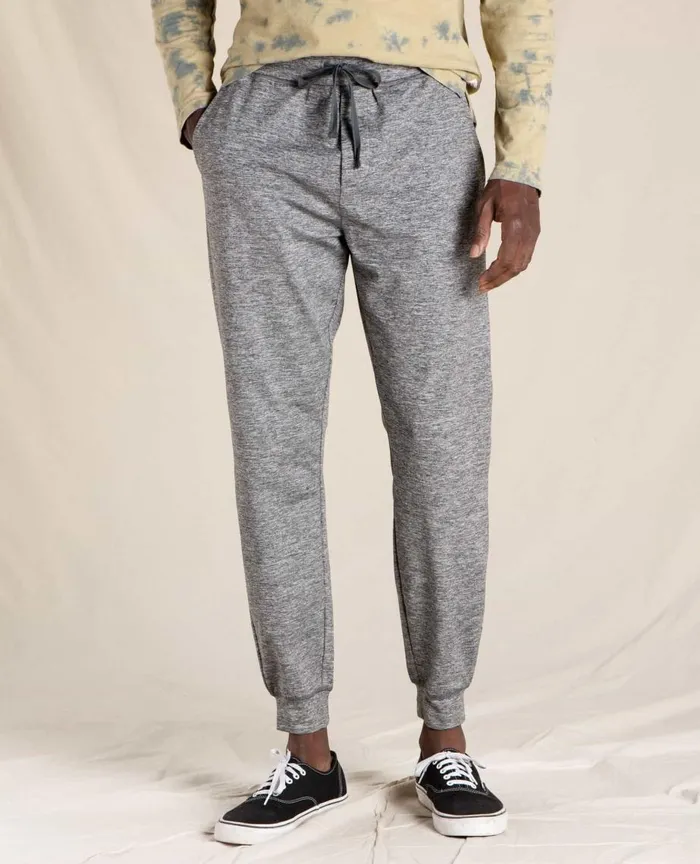 ToadandCo Pants Men039s Timehop Jogger Dark Graphite Melange 8211 Men039s