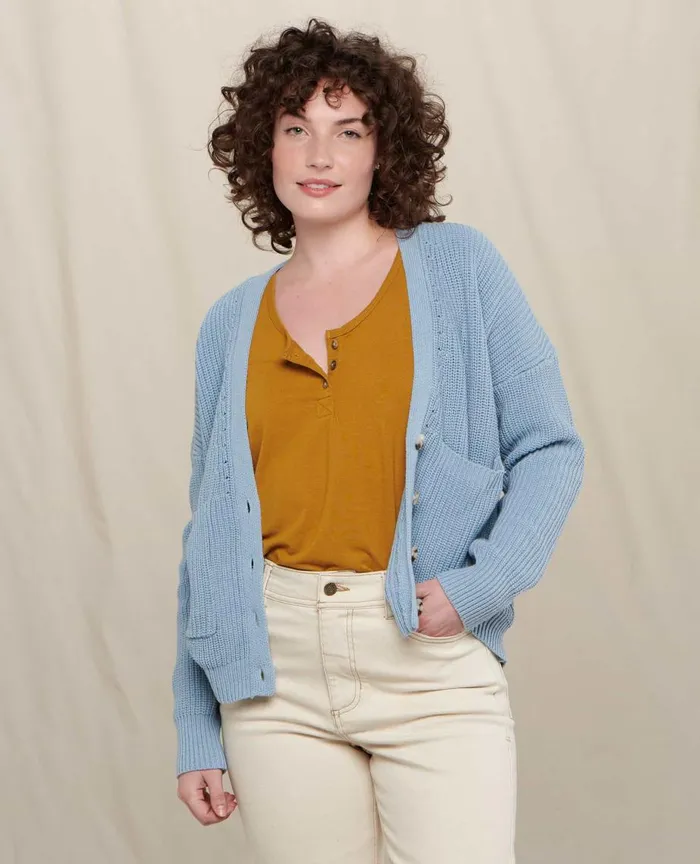 ToadandCo Sweaters Bianca Cardigan Weathered Blue Ii 8211 Women039s