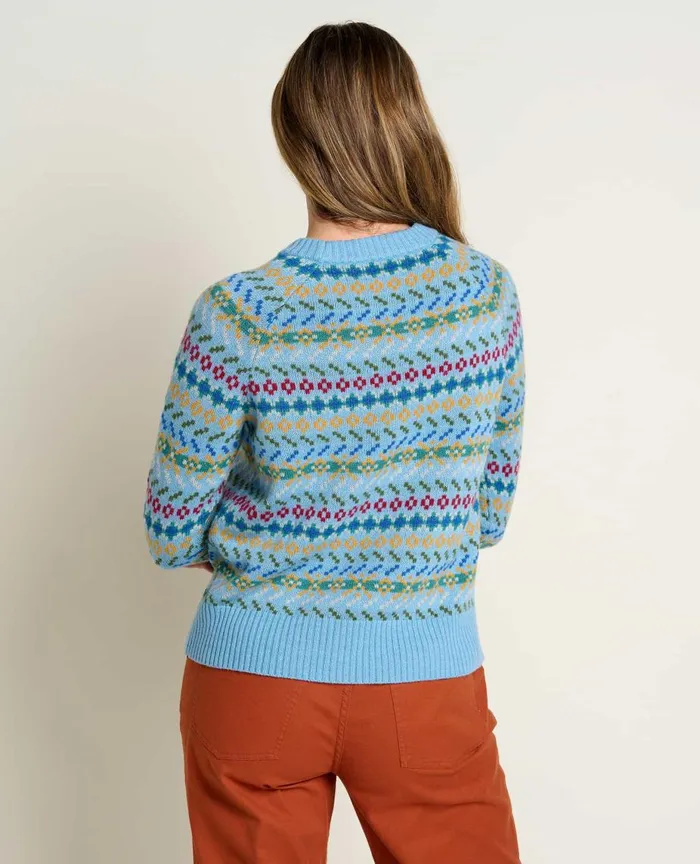 ToadandCo Sweaters Women039s Cazadero Crew Sweater Glacier 8211 Women039s