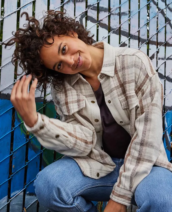 ToadandCo Tops and TShirts Conifer Shirt Jacket Oatmeal 8211 Women039s