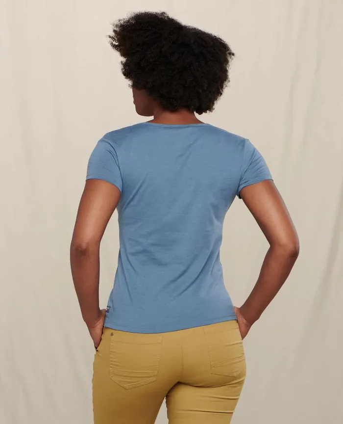 ToadandCo Tops and TShirts Rose Short Sleeve Tee High Tide 8211 Women039s