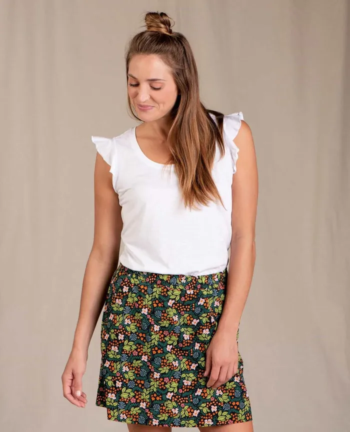 ToadandCo Tops and TShirts Rufflita II Tee White 8211 Women039s