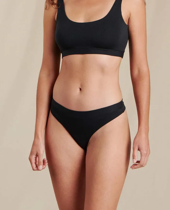 ToadandCo Underwear and Accessories Thong Black 8211 Women039s