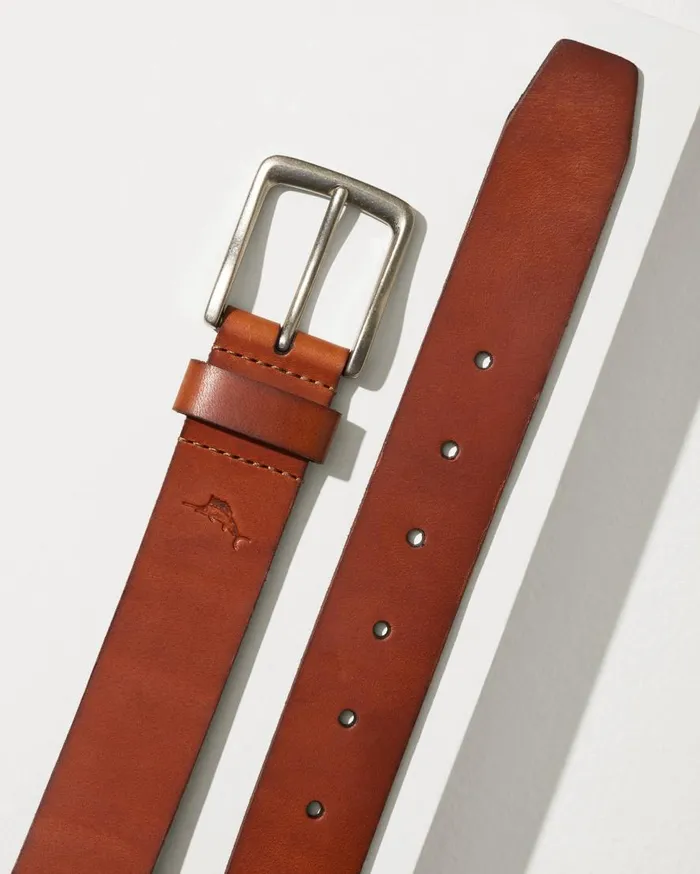 Tommy Bahama Belts Leather Belt Tan 8211 Men Tommy Bahama Belts Leather Belt Tan 8211 Men