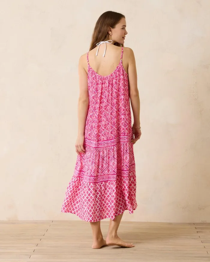 Tommy Bahama Dresses Shell Beach Midi Coverup Dress Passion Pink 8211 Women