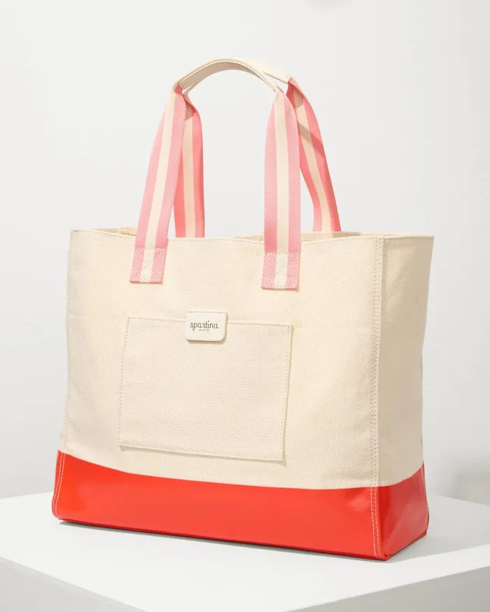 Tommy Bahama Handbags and Clutches Embroidered Red Crab Beach Tote Red Crab 8211 WomenBeach and Home