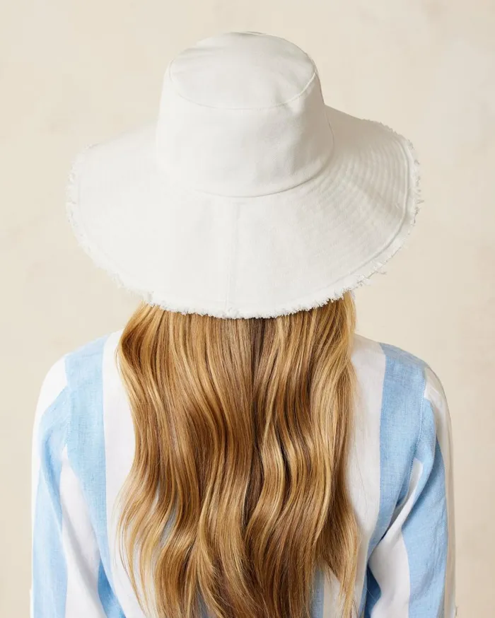 Tommy Bahama Hats and Caps Bay Floppy Hat White 8211 Women