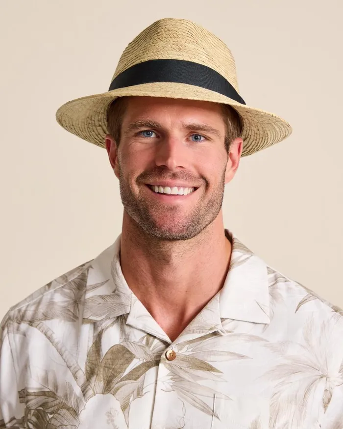 Tommy Bahama Hats and Caps MidBrim Trilby Fedora Hat Ivory 8211 Men Tommy Bahama Hats and Caps MidBrim Trilby Fedora Hat Ivory 8211 Men
