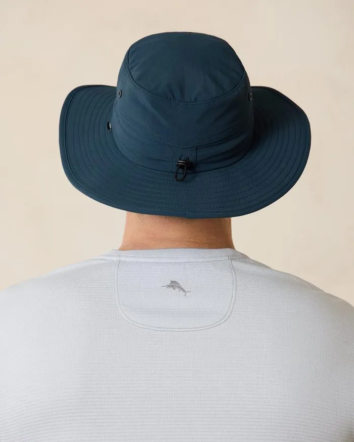 Tommy Bahama Hats and Caps Overland Packable MidBrim Hat Navy 8211 Men