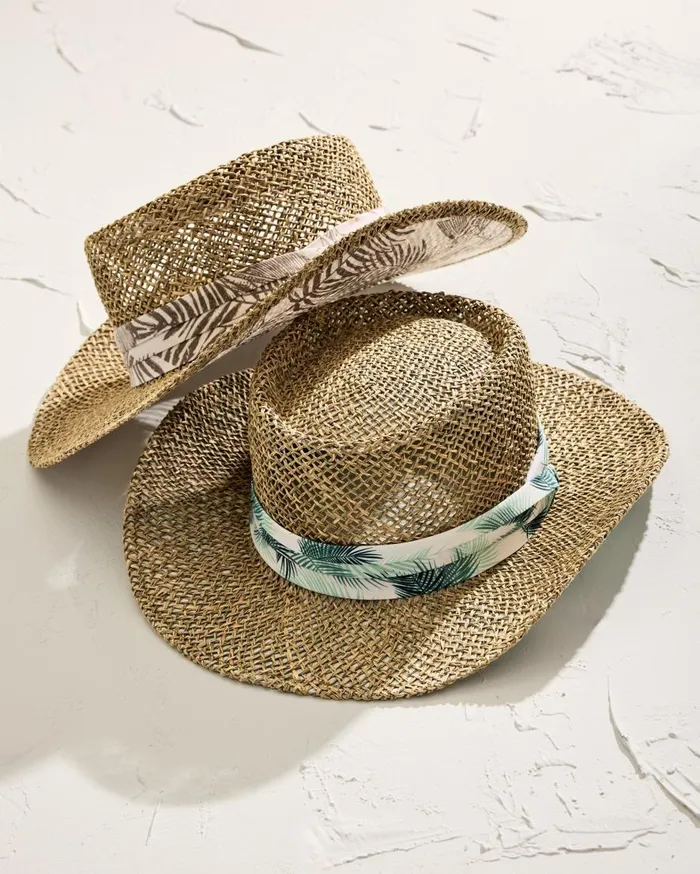 Tommy Bahama Hats and Caps Seagrass Gambler Hat Palm 8211 Men Tommy Bahama Hats and Caps Seagrass Gambler Hat Palm 8211 Men