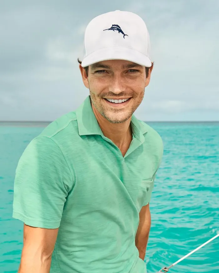 Tommy Bahama Hats and Caps The Marlin Packable Cap White 8211 Men