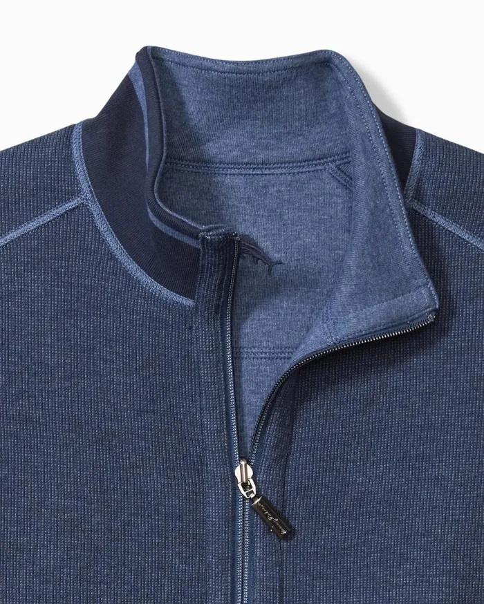 Tommy Bahama Jackets and Outerwear Flip Coast Reversible Vest Blue Note Heather 8211 Men Tommy Bahama Jackets and Outerwear Flip Coast Reversible Vest Blue Note Heather 8211 Men