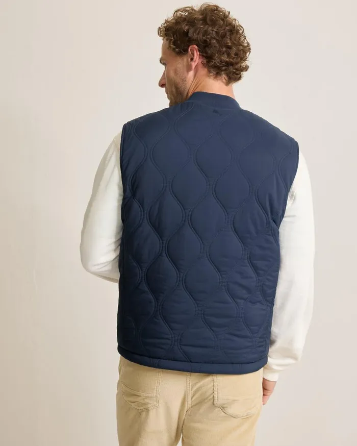 Tommy Bahama Jackets and Outerwear Fresno Flip Reversible Vest Ocean Deep 8211 Men