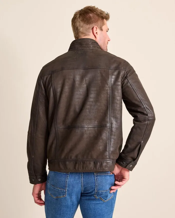 Tommy Bahama Jackets and Outerwear Highland Rocker Leather Jacket Dark Brown 8211 Men Tommy Bahama Jackets and Outerwear Highland Rocker Leather Jacket Dark Brown 8211 Men