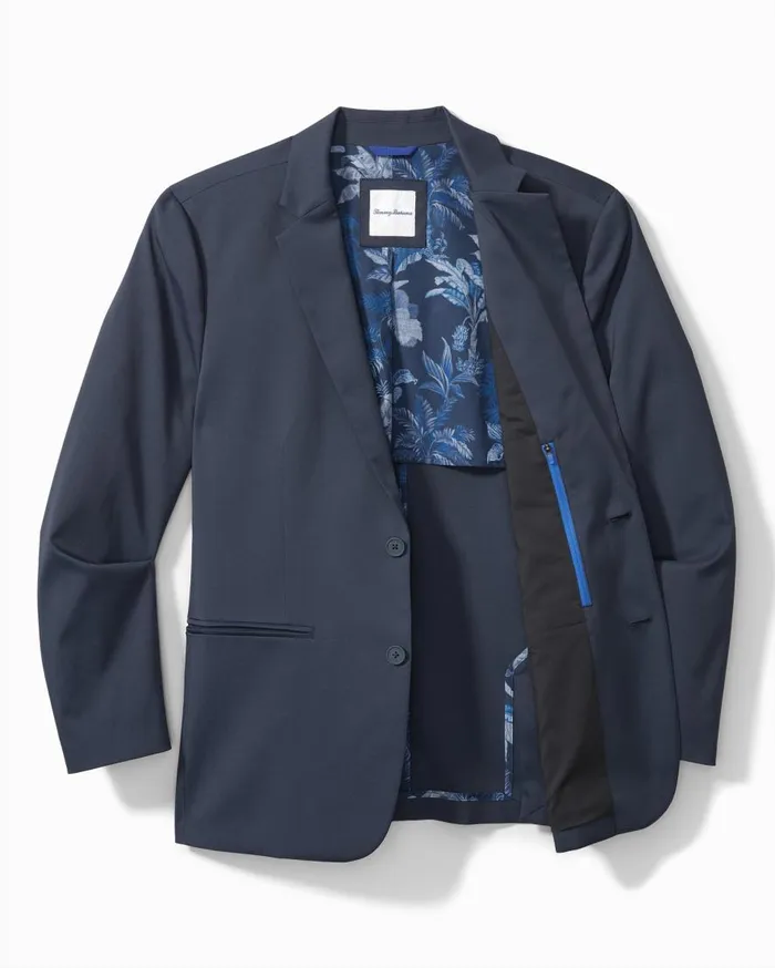 Tommy Bahama Jackets and Outerwear IslandZone Performance Blazer Dark Eclipse 8211 Men