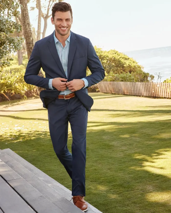 Tommy Bahama Jackets and Outerwear IslandZone Performance Blazer Dark Eclipse 8211 Men