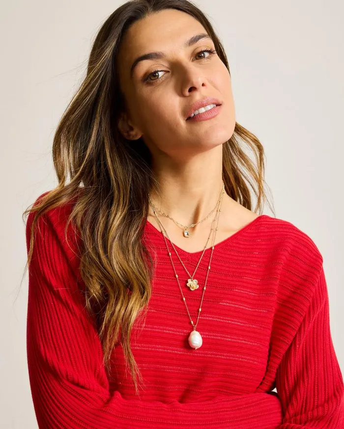 Tommy Bahama Jewelry Tidal Treasure Floral Charm Layered Necklace Gold 8211 Women Tommy Bahama Jewelry Tidal Treasure Floral Charm Layered Necklace Gold 8211 Women