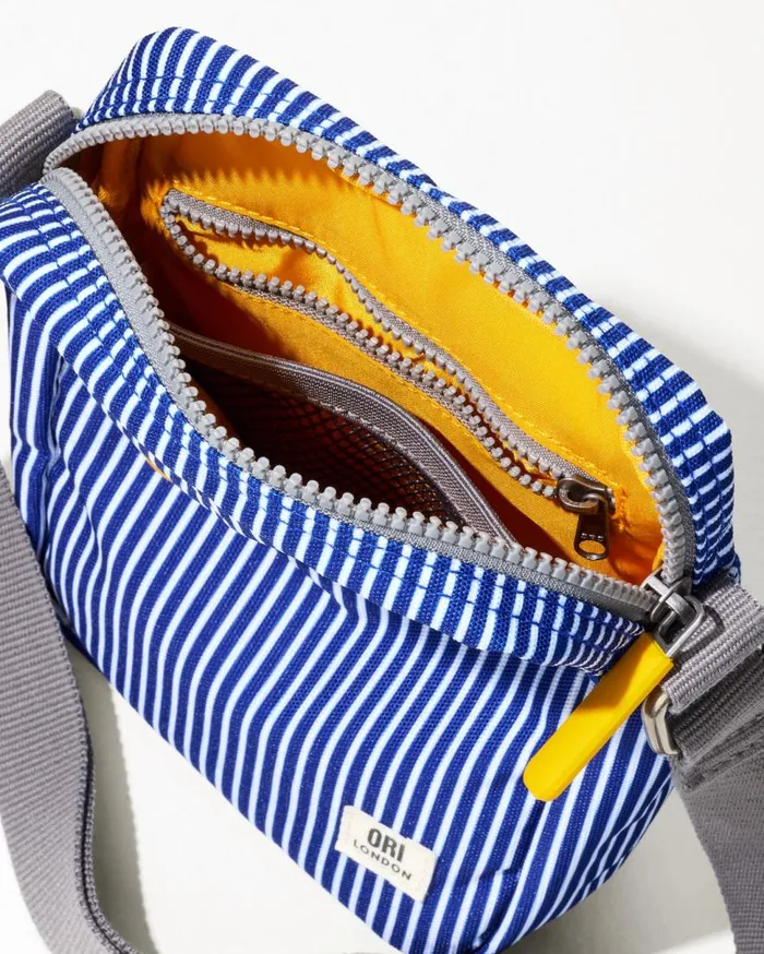 Tommy Bahama Luggage and Travel Bond Hickory Stripe Canvas Crossbody Hickory Stripe 8211 Beach and HomeMenWomen Tommy Bahama Luggage and Travel Bond Hickory Stripe Canvas Crossbody Hickory Stripe 8211 Beach and HomeMenWomen
