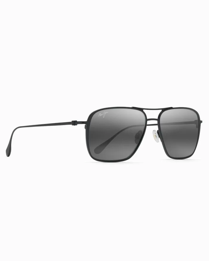 Tommy Bahama Maui Jim Sunglasses Beaches Aviator Sunglasses By Maui Jim Matte Black 8211 MenWomen