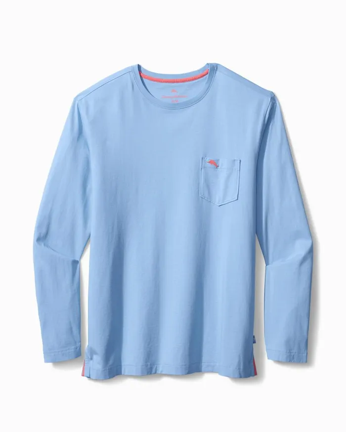 Tommy Bahama Shirts Bali Skyline LongSleeve TShirt Light Sky 8211 Men