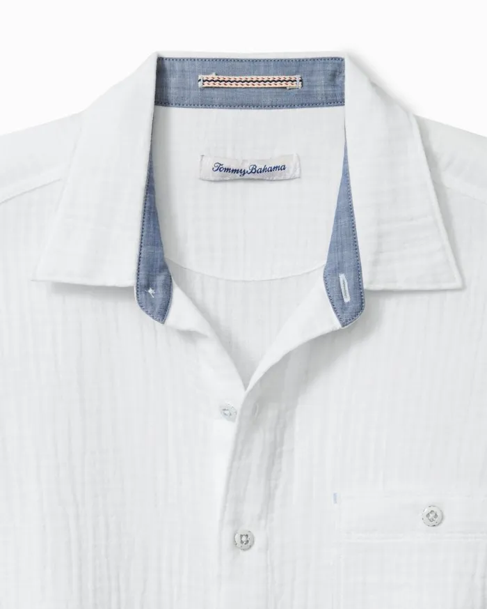 Tommy Bahama Shirts Beachside Cotton Cruiser ShortSleeve Shirt White 8211 Men Tommy Bahama Shirts Beachside Cotton Cruiser ShortSleeve Shirt White 8211 Men