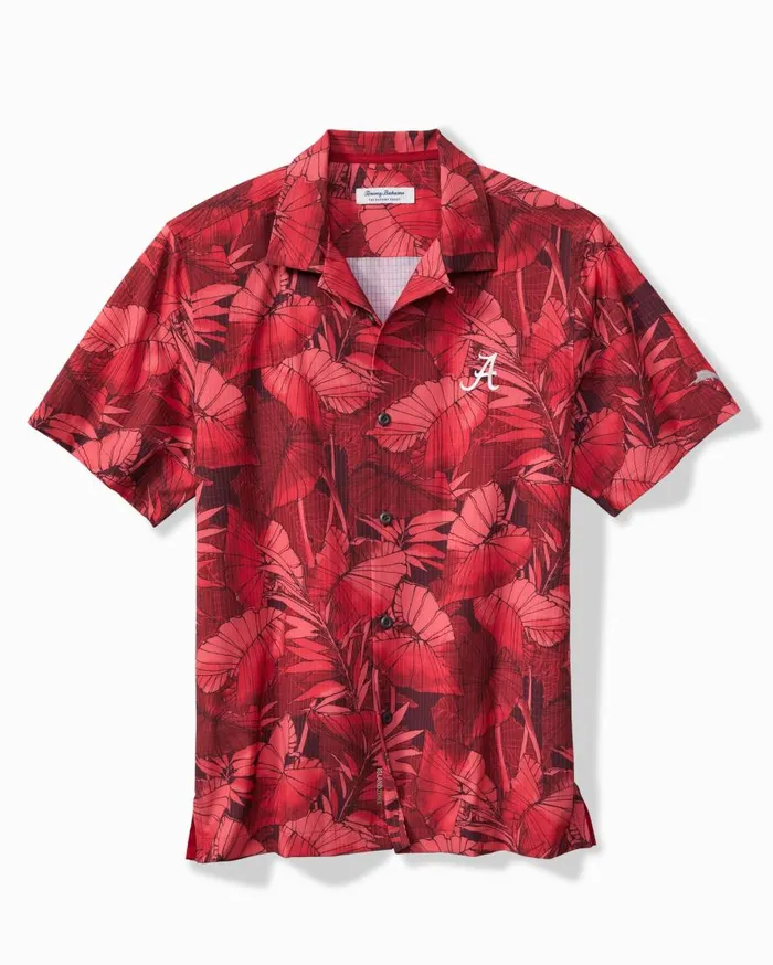 Tommy Bahama Shirts Collegiate Bahama Coast Nuevo Fronds Shirt Alabama 8211 Men