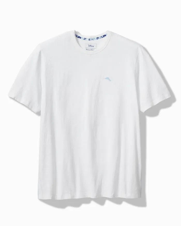 Tommy Bahama Shirts Disney Paradise Bound ShortSleeve Lux TShirt White 8211 Men