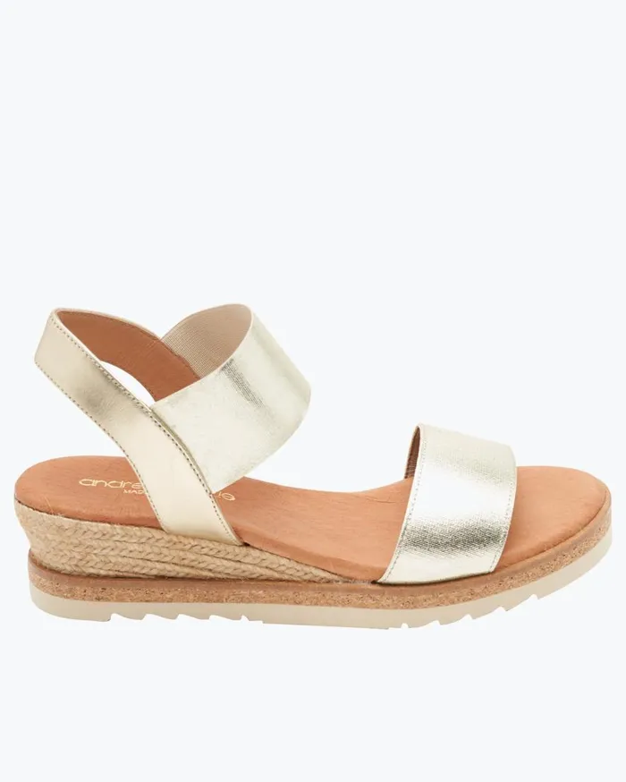 Tommy Bahama Shoes and Sandals Andr Assous Neveah Wedge Sandals Platinum 8211 Women