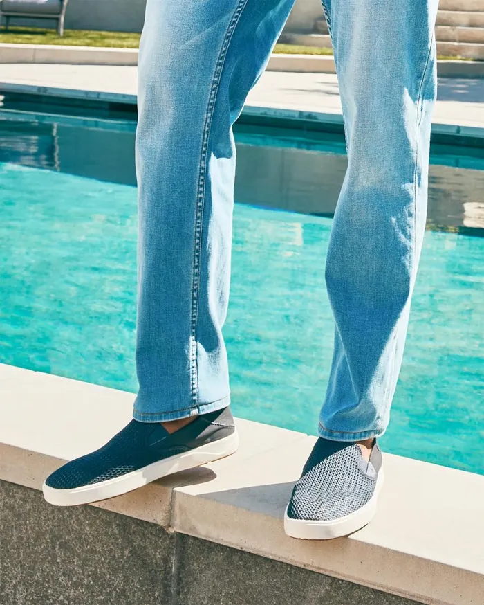 Tommy Bahama Shoes and Sandals OluKai Lae039ahi SlipOn Sneakers Blue Depth 8211 Men Tommy Bahama Shoes and Sandals OluKai Lae039ahi SlipOn Sneakers Blue Depth 8211 Men