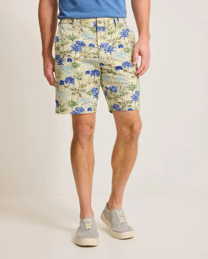 Tommy Bahama Shorts Boracay Palm Retreat 9Inch Shorts Bleached Sand 8211 Men